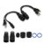 Joyzan POE Splitter Cable, Passive Ethernet Waterproof Injector Power Over Combiner Adapter Run IP Cameras on Network Cable NVR Switches RJ45 Converter Kit DC Connector 12V Plug Play 2 Pairs
