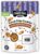 Three Dog Bakery Mini Carob Chip Cookies for Dogs, Crunchy Dog Treats with Real Ingredients, 8 oz