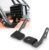 KEMIMOTO UTV Pod Light Brackets LED A-Pillar Light Mount Compatible with Polaris RZR XP 1000 / 900 / 800, Heavy-Duty Stainless Steel LED Cube Brackets, Rust-Proof Side Mounting 2-Pack