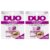 DUO Quick-Set Eyelash Glue Dark Tone – Waterproof Lash Adhesive for False Lashes, Long-Lasting, Fast-Drying Duo Lash Glue, 0.18 oz, 2-Pack
