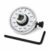 Torque Angle Gauge, 1/2″ Drive Mechanical Torque Wrench Adapter with Zero Return & Dual Adjustable Arm, 360° Scale, Heavy Duty Tool for Auto, Trucks & Heavy Equipment Repair