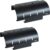 ICC Cable Runway Radius Drop Kit – 2-Pack | Steel, Black Powder Coat, Protects Cable Bend Radius