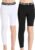 DEVOROPA Youth Boys One Leg Compression Pants for Basketball 3/4 Leggings Sports Tights Athletic Soccer Baselayer Pockets