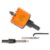 1-7/8 Inch Hole Saw with Arbor for Wood Metal Plastic, 1.875 in Bimetal Hole Cutter, Fast Chip Removal, Smooth Flat Drilling Edge