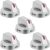 Upgraded DG94-03950 (5PCS) Gas Stove Knobs for Samsung Stoves/Ovens, DG94-03950A DG94-04167 for Gas Stove Knobs, Fit for Samsung Stove knobs NX60A6511SS/AA, NX60A6711SS, NX60A6511SG, NX60A6111SS