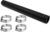 1 1/2″ Gasoline Fuel Filler Neck Hose with 4 Clamps – 15 7/8″ Length Gas Tank Hose Replacement (1.5″ ID Straight)