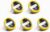 EEMB 5PCS LIR2032H Rechargeable Battery 70mah 3.7V Lithium-ion Coin Button Cell Batteries with Solder Tabs