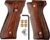 Cool Hand Grips for Beretta 92 FS, 92/96 Full Size, m9, 92a1, 92 INOX, High Polished Wood, Gold Screws Included, 1/4” Thin
