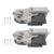 WMPHE Sunroof Motor Moon Roof Compatible with Ford Explorer 2011-2017 Replacement for BB5Z15790A BB5Z15790D Sun Roof Moonroof 14 Pins 2PCS Left and Right