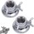 2 Pack Dumbbell Collars Spin Locking Nut with Safety Lock Screw Clamps for 1” Standard Threaded Dumbbell Handles Weight Bar Hand Weight Set Barbell Adjustable Dumbbells Weight Set