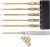 FriHobby 1/4″ Drivers 1.27mm(0.05″) 1.5mm 2mm 2.5mm 3mm Titanium RC Hex Driver Bit Set Quick Change Allen Key Wrench Combo for Electric Screwdrivers/Power Drill Fit Traxxas Axial RC Cars Repairing
