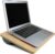 PEPE Mobility Wooden Portable Lap Laptop Desk with Pillow Cushion, Fits up to 15.6 inch Laptop, with Anti-Slip Strip and Handle, Natural Bamboo