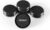 Super Sliders 2-1/2″ Round Reusable Furniture Sliders for Carpet, Anti-Slip Protective Furniture Moving Pads for Beds, Sofas, Dressers, Set of 8, Black