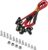 INJORA 4LED Rock Lights Kit for SCX10 TRX4 1/10 RC Crawler Upgrade(4LED White)