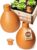 2pc Olla Pots For Garden Terracotta Watering Pots – 32oz XL Garden Olla Watering System For Raised Beds & Outdoor Plants – Covers 14 Sq Ft Irrigation Area, Water Plants While On Vacation [2pc XL 32oz]