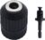 1/2″ Quick Change Keyless Drill Chuck Adapter 2.0-13mm, 1/4-Inch Hex Shank Keyless Drill Chuck Converter High Clamping Capacity, Smooth Conversion Tool