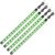 YM E-Bright Green Led Strip Lights for Cars, 10.6 inch 27CM 5050 15 SMD Waterproof Car Underglow Lights Motorcycles Boat Decoration Led Interior Exterior Lights Strip,DC-12V, Pack of 4