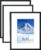 RICHFOCUS 8×10 Picture Frame with Mat for 5×7 |8 x 10 Modern Photo Frame Black|8 by 10 Metal Aluminum Frames with Stand for Tabletop or Wall Hanging|Hardwares Included, Set of 3