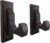 Sword Wall Mount Display Hooks – Wood Sword Holder Rack, Hanger for Martial Arts Weapons, Axe, Knife, Dagger, Lightsaber and Wizard Wand at Home or Office