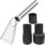 RosyOcean Universal Compatible with All Shop Vacs Extractor Attachment with 2-1/2″ & 1-7/8″ & 1-1/4″ Three Adapters Auto Detailing Vacuum Head Extraction Accessories for Upholstery & Carpet Cleaning
