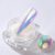 Pretty Diva 0.3g Unicorn Chrome Nail Powder, Aurora Iridescent Chrome Powders for Nails, Mermaid Chrome Powder for Gel Nails Chrome Mica Powder Manicure Pigment (aurora, 0.3g)