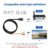Optimal Shop HDMI to RCA Cable, 1080P 5ft/1.5m HDMI Male to 3-RCA Video Audio AV Cable Connector Adapter Transmitter for TV HDTV DVD(NO Signal Conversion Function)