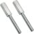 2 Pcs 1290 Shock Extension, Length of Shock Extension is 3″, Thread Size 3/8-24 Inch, Replace The Vehicle Extension Shock, Silver Gloss