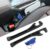 MIFEIHONGE 2PCS Car Seat Gap Filler,Anti-Drop Car Seat Crack Organizer,Prevent Items Falling Between Seats – Flexible & Durable for Universal Vehicles,Car Interior Accessories(Black)