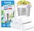 0.5 Gallon 350 pcs Mini Clear Trash Bags, Tiny Strong Garbage Bags,Small Plastic Bags for Desktop Trash Bin, Tiny Bathroom Trash Can Bin Liners,Mini Bags for Waste Basket Liner,Fit 2 Liters-Clear