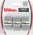 WILSON Pro Tennis Racquet Over Grip, Silver