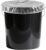 Plastic Bucket Lid, 5 Gallon Size, Disposable Can Covers, 50 Pack