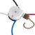 Ceiling Fan Switch 3 Speed 4 wire, With 4 Pre-Installed Wires, Compatible With Hunter Fan Switch Replacement, Bronze