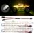 Waterproof LED Light Strips for RC Cars Trucks Airplanes Boats Drones Fixed Wing AR Wing Model Underglow Light (Yellow)