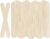 KTOJOY 100Pcs Jumbo Wooden Craft Sticks Popsicle Stick 6” Long x 3/4”Wide Treat Ice Pop for DIY Crafts，Home Art Projects, Classroom Supplies