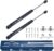 OTUAYAUTO 15 inch Gas Struts – 178N/40Lbs Universal Lift Support with Mounting Brackets C1611543 / 4410 – Gas Shocks for Tool Box, Truck Cap, Hydraulic Door Hinge, Cabinet Gas Strut, RV Door Strut