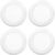 Sunco 5/6 Inch LED Disk Lights, Flush Mount Disc Recessed Ceiling Can Lighting, 1050 LM, 3000K Warm White, Dimmable, 15W=75W, Damp Rated ETL 4 Pack