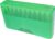 MTM Case-Gard MTM 20 Round Slip-Top Rifle Ammo Box, Clear Green