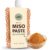 White Miso Paste (Shiro) Umami filled Soup base. Vegan, Kosher & Gluten Free 170g | With Resealable cap