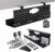 Under Desk Cable Management Tray no Drill – Wire Management – Cord Organizer – Huge Load Capacity – Under Desk Cable Tray no Drill (Black, 1 Piece Set)