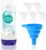 ​Refillable Bottle for Swiffer® Power Mop™, 720ML / 24 FL.OZ Reusable Solution Container, Leak-Resistant Lock, Use Any Liquid Cleaner​