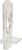 Prime-Line R 7316 1/4 In., Plastic, Clear Locking Shelf Pegs 6 Count (Pack of 1)