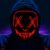 Peywot Halloween LED Light up Mask, The Purge Masks with 3 Lighting Modes, Scary Mask for Festival Cosplay