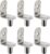 “50 Pcs 6mm Shelf Pins, L-Shaped Nickel Plated Shelf Support Pegs with Hole for Cabinet, Bookcase, Closet, Kitchen Furniture – Durable Metal Bracket Holders”.