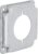 RACO 810C 30-50A Receptacle 2.141-Inch Diameter 4-Inch Square Exposed Work Cover, Gray