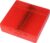 MTM 100 Round Flip-Top Ammo Box 40/45/10MM Cal (Clear Red)