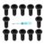 Replacement Key Fob Screw M2 x 5mm Stainless Steel Screw, Replacement Part 35116-SDA-A11 Compatible with Honda Key Remotes Since 2003 Black-12 PCS