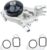 Water Pump with Thermostat for 2007-2019 Chevy/GMC 4.8 5.3 6.0L V8 – Fix Overheating & Leaks – Direct Fit – Replaces 45010, G9670B,AW6009