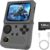 R36T Retro Gaming Console, 3.5”IPS Screen CRT-Inspired, Handheld Game Console 64GB with 18000+ Classic Games Supports WiFi Networked Fighting and OTG, 3500mAh Battery,with Portable Case(Grey 128GB)