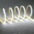 TOPAI 12V Thin 5mm COB LED Strip Waterproof 6000K Cool White 16.4ft Bright 4000Lm CRI>90 Uniform Dotless 400LEDs/M Self Adhesive Flexible Cuttable for DIY, Bedroom, Under Cabinet Lighting