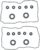 FEL-PRO VS 50561 R Engine Valve Cover Gasket Set for Subaru Outback
